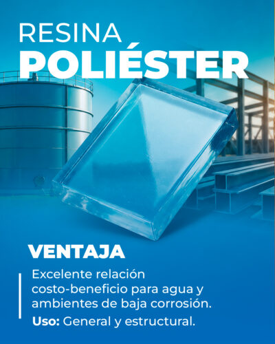Tipos de resinas utilizadas en la industria del PRFV: la base química detrás de un buen proyecto