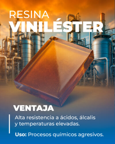 Tipos de resinas utilizadas en la industria del PRFV: la base química detrás de un buen proyecto