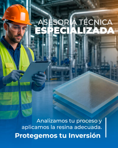 Tipos de resinas utilizadas en la industria del PRFV: la base química detrás de un buen proyecto